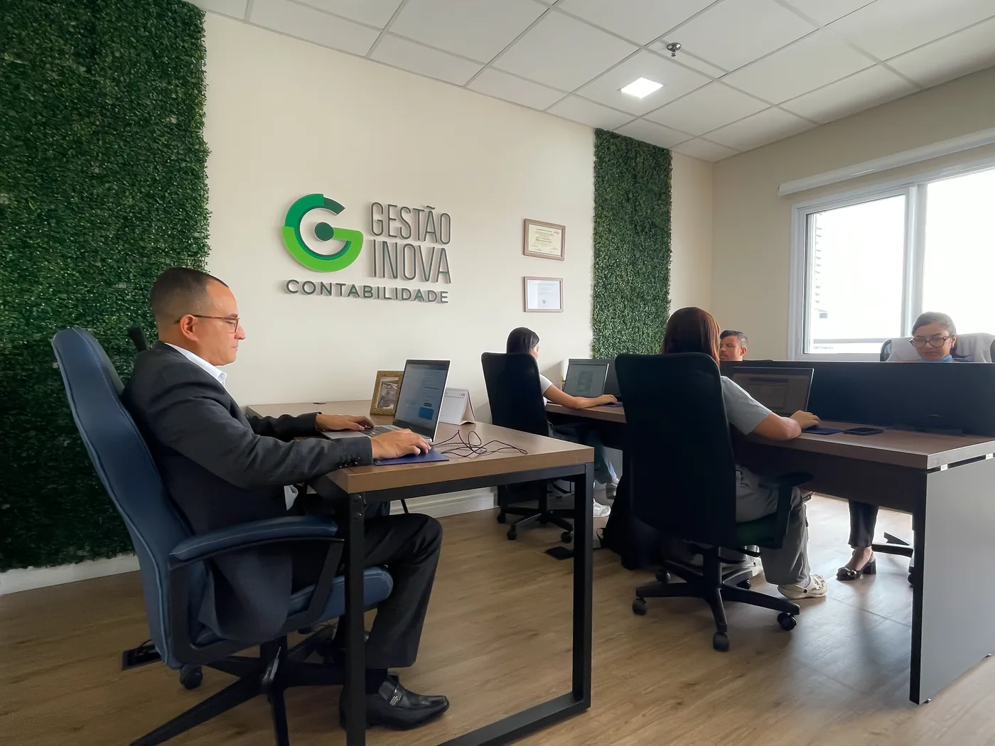 Espa&ccedil;o aberto do escrit&oacute;rio da Gest&atilde;o Inova em Osasco