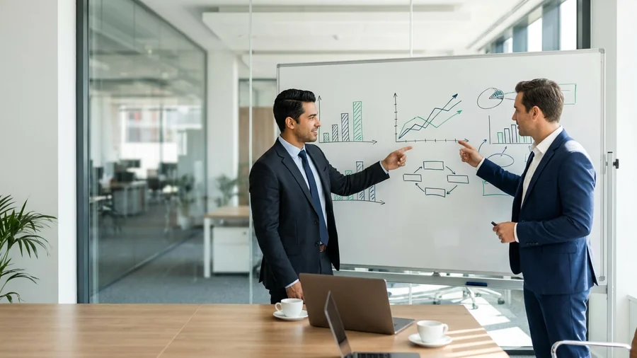 Equipe de consultores empresariais - Gestão Inova