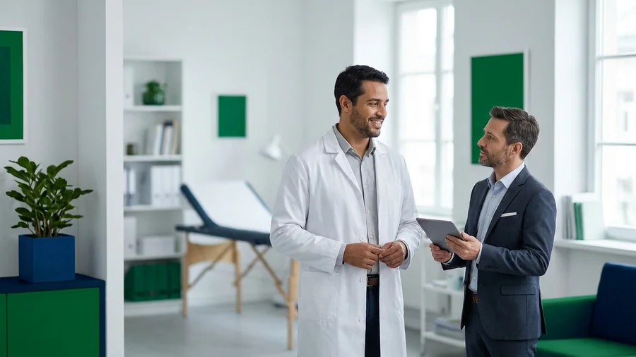 Equipe de contabilidade especializada em médicos e clínicas - Gestão Inova